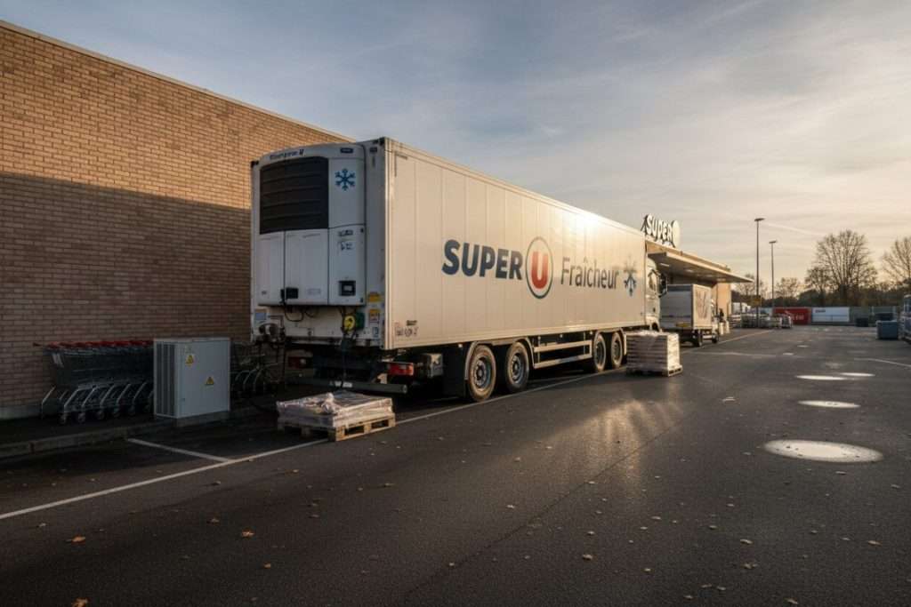 Tarif location remorque frigorifique chez Super U
