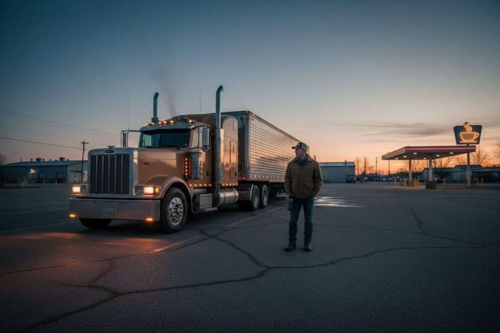 Temps de service chauffeur routier : départ avant 5h