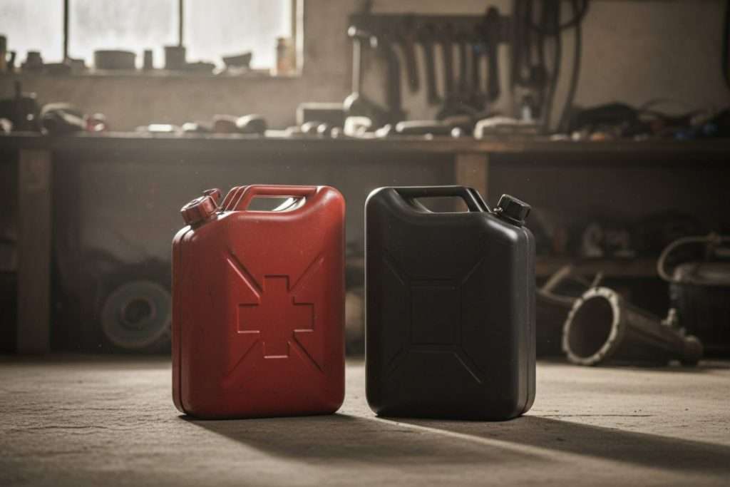 Jerrican métal ou plastique : lequel choisir pour vos carburants ?